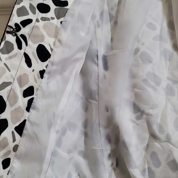 A. GIANNETI Jacket, Mosaic print with Sequined trim.  Size M - Picture 5 of 9